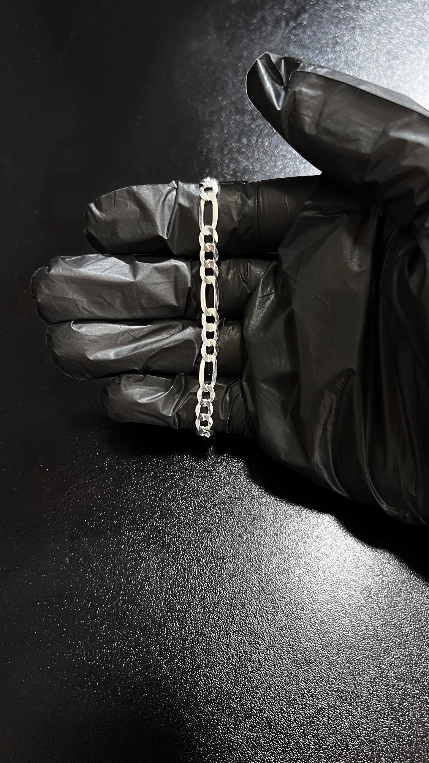 Pulseira prata 925 3x1 5mm 5.6g