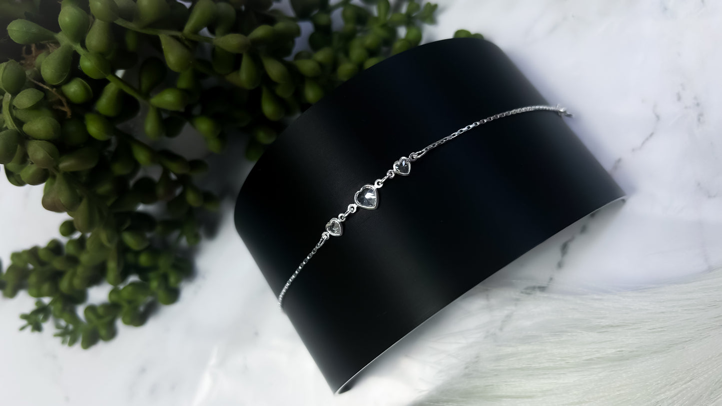 Pulseira coração premium