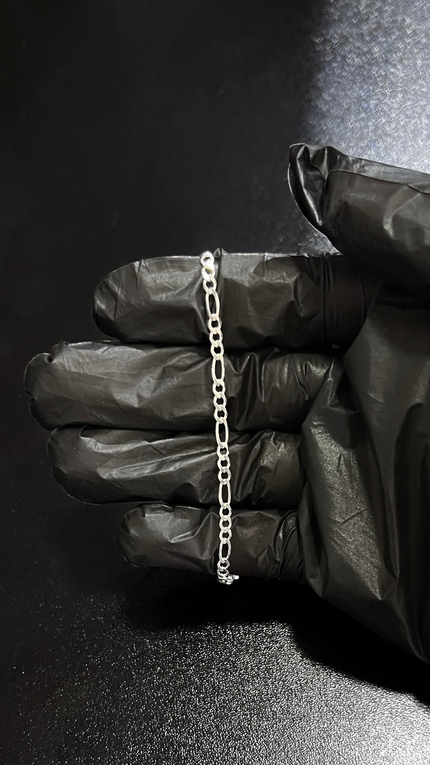 Pulseira prata 925 3x1 3mm 2.3g