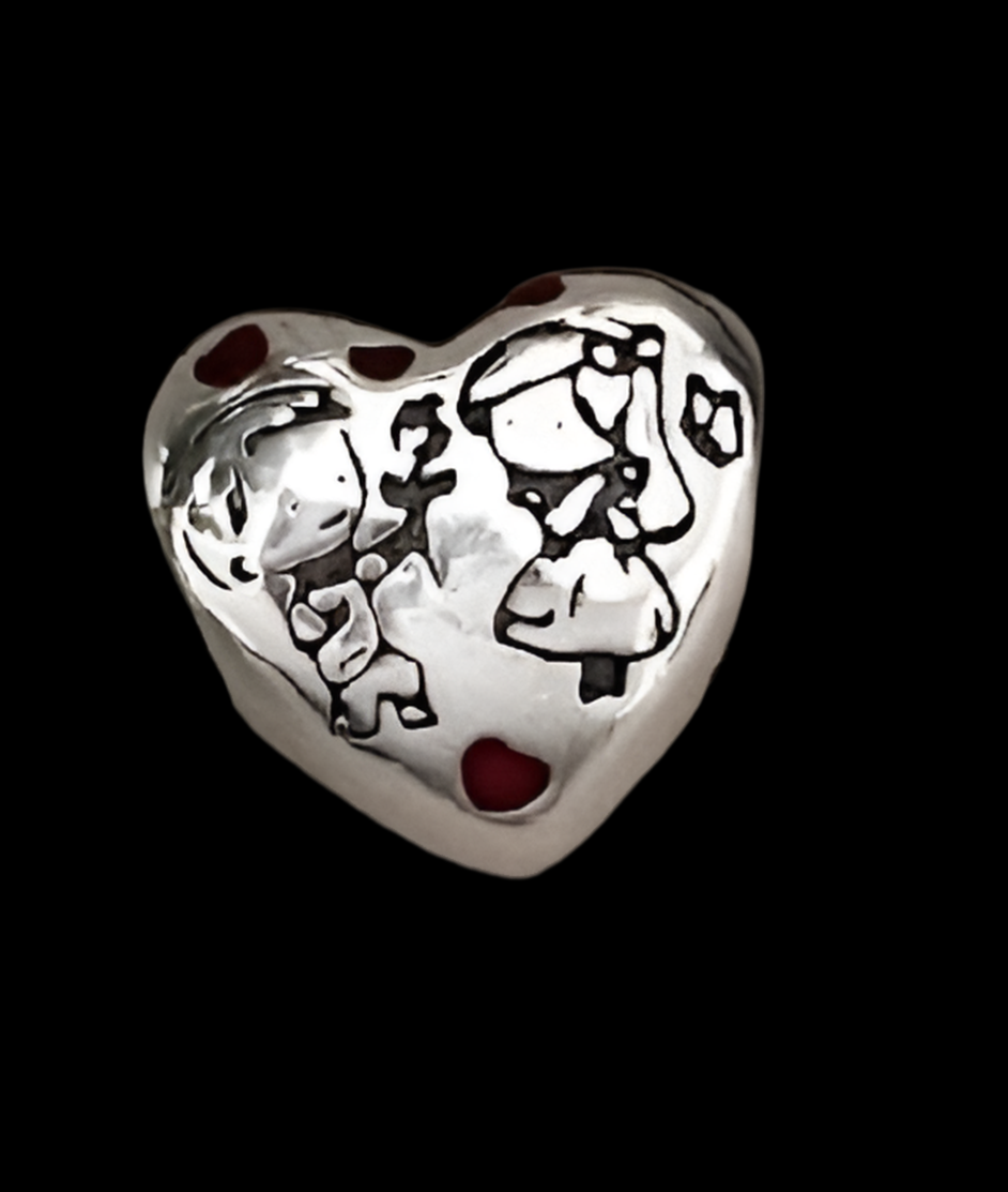 Colar Coração Casal