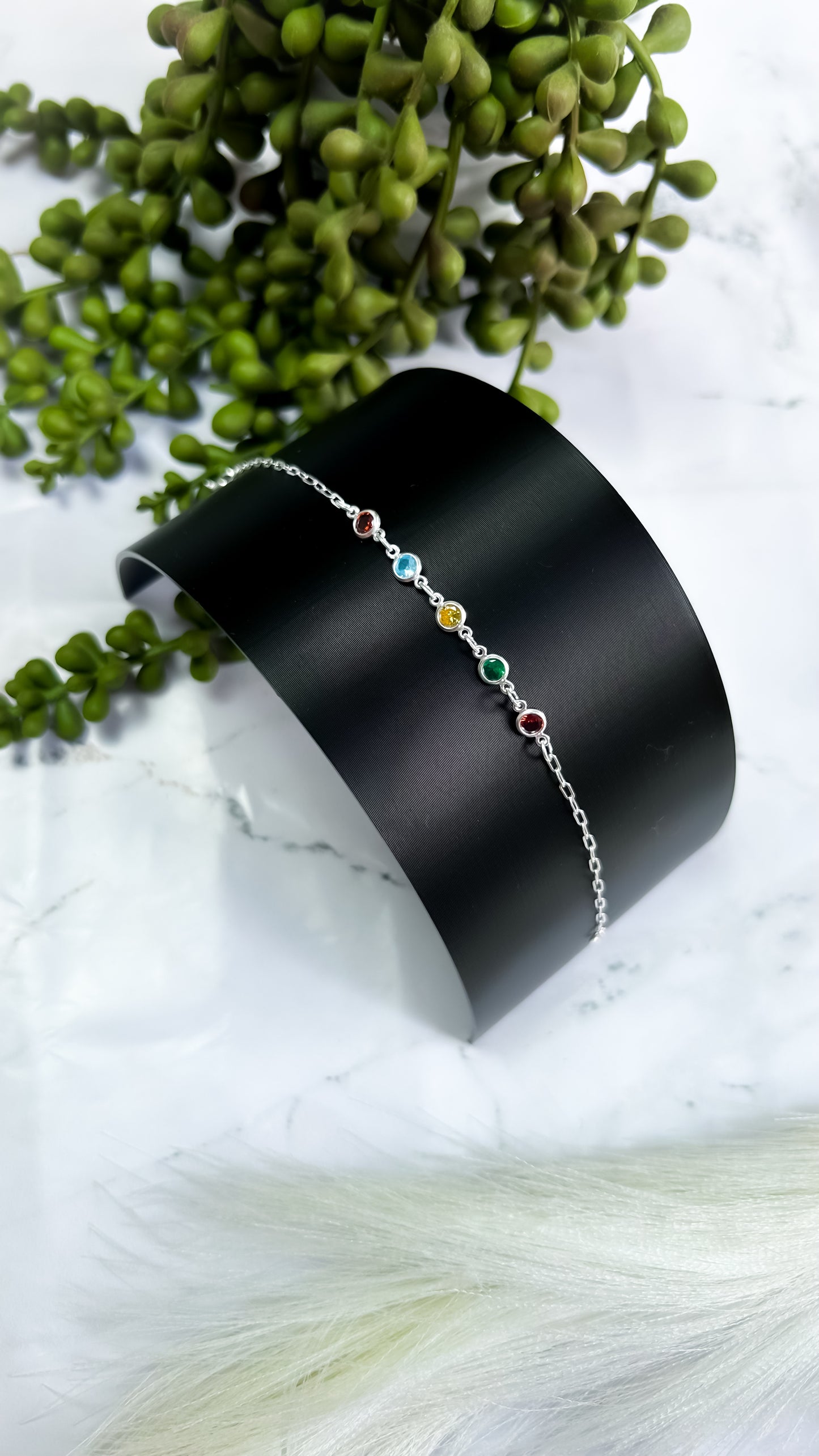Pulseira ponto de luz cores