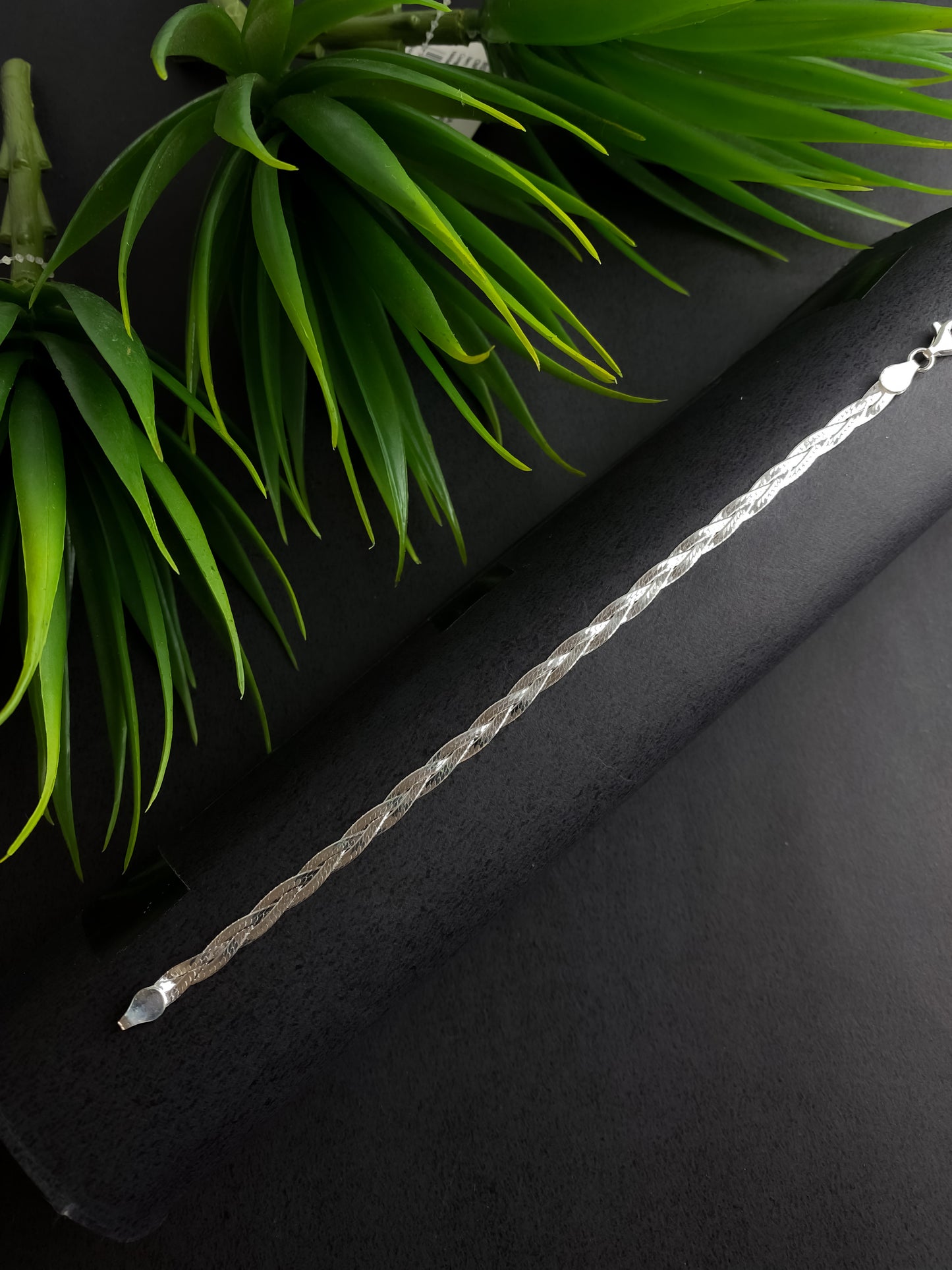 Pulseira 3 fios em Prata 925