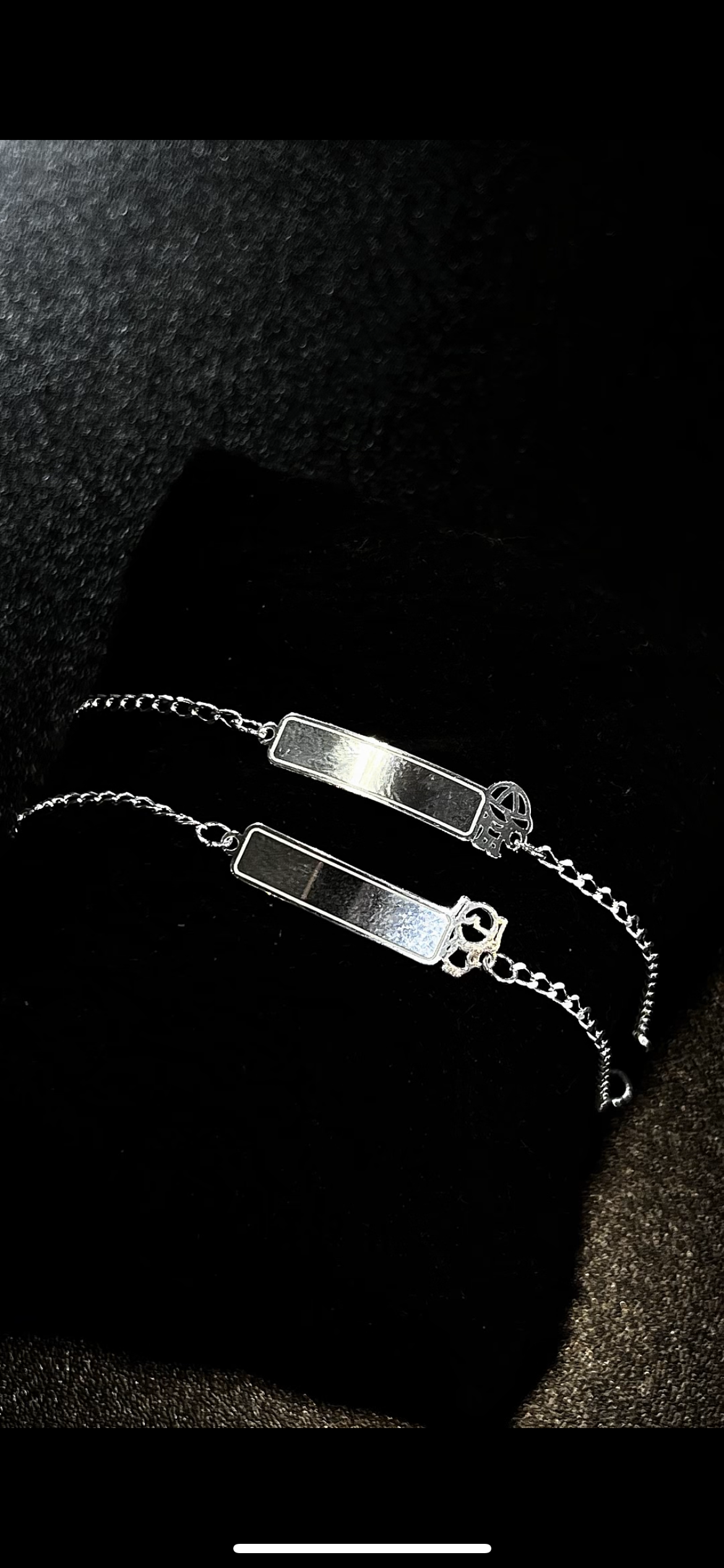 Pulseira infantil gravação