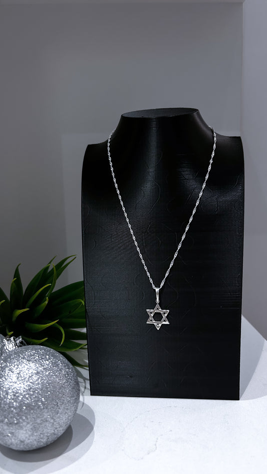 Colar Estrela de Davi