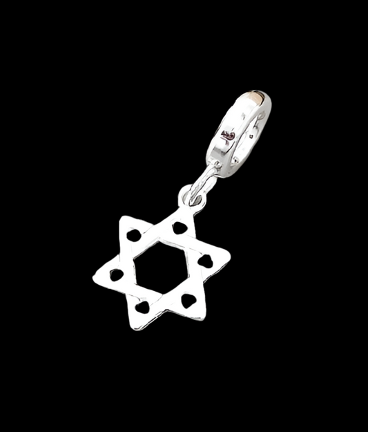 Berloque estrela de Davi