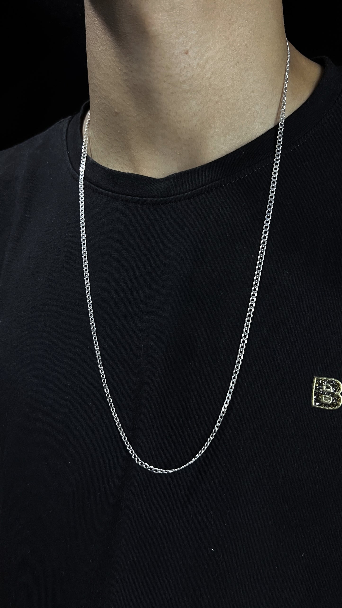 Corrente Escamada 1x1 3mm 7g