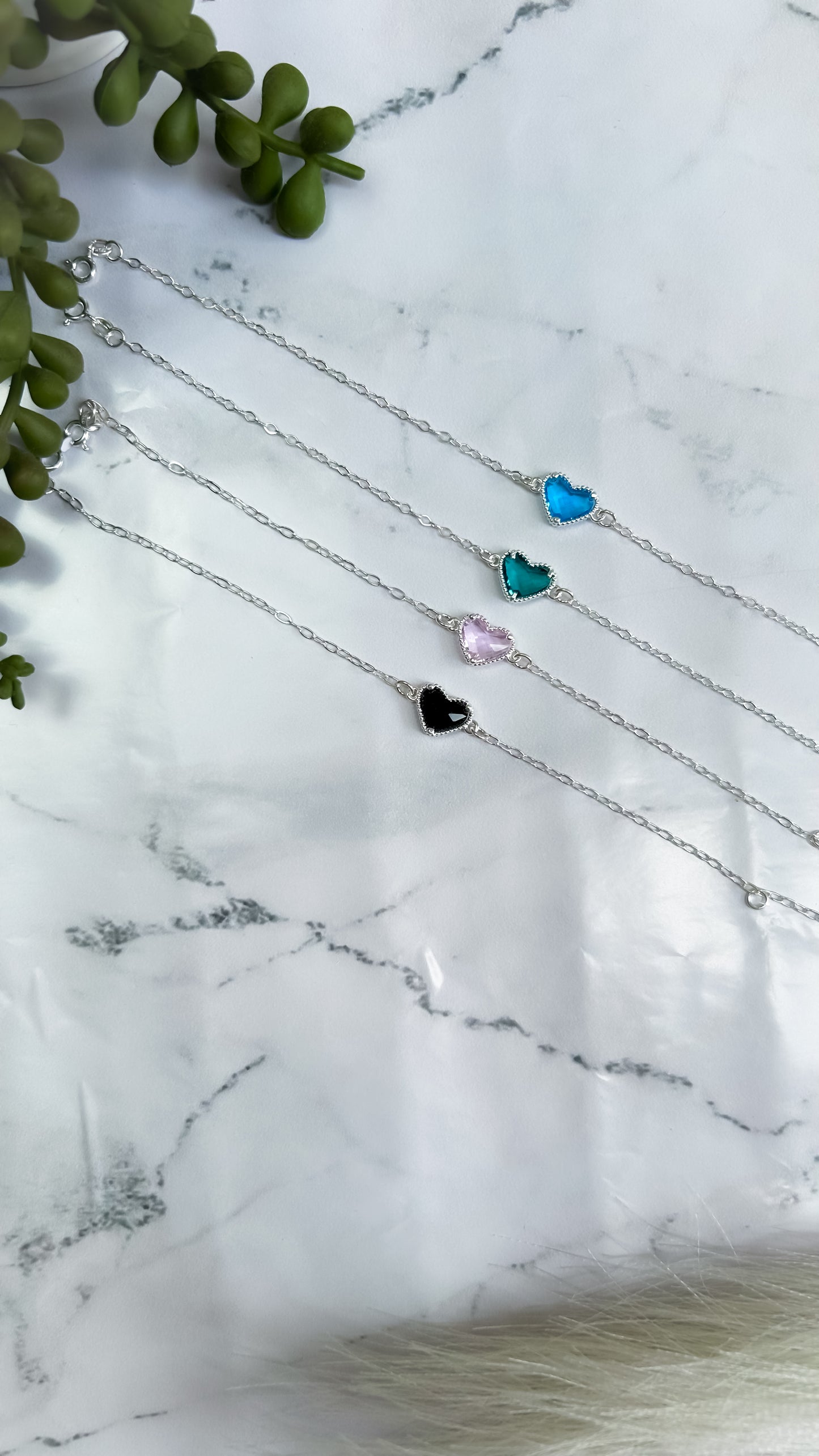 Pulseira coração premium