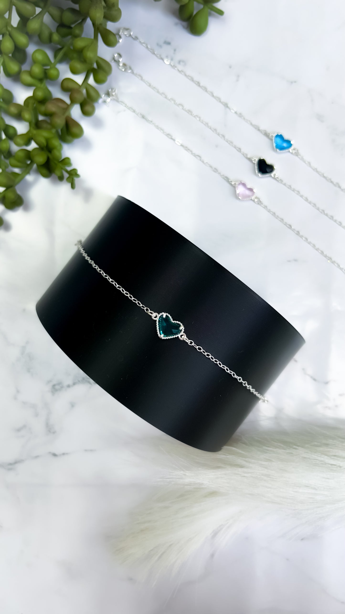 Pulseira coração premium