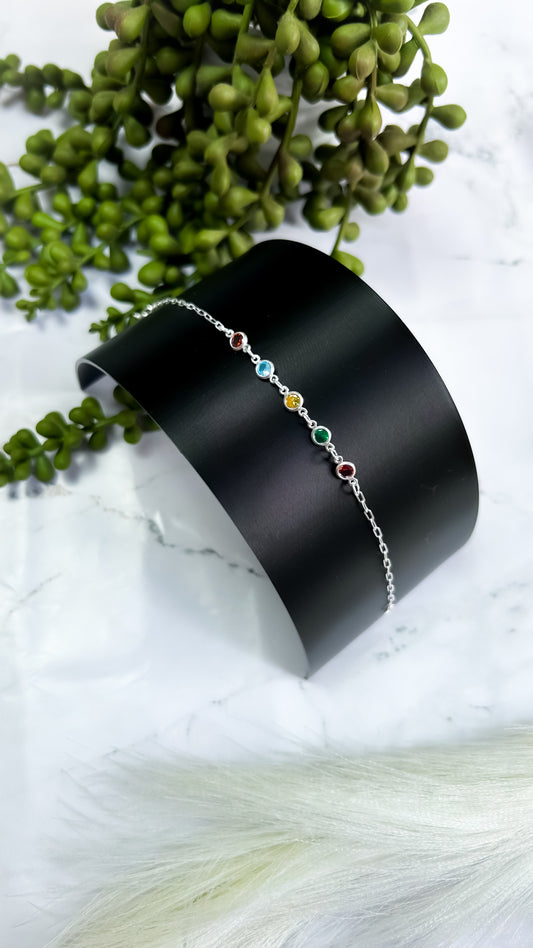 Pulseira ponto de luz cores